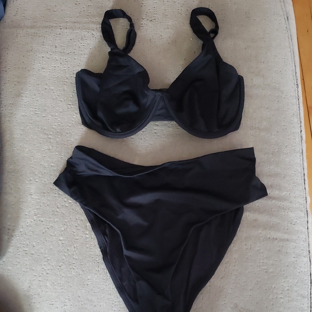 CUUP Black Bikini Set